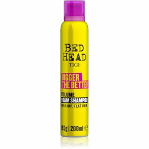 TIGI Bed Head Bigger the Better pěnový šampon pro objem vlasů 200 ml