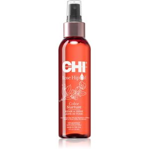 CHI Rose Hip Oil Repair and Shine Leave-in tonikum pro barvené a poškozené vlasy 118 ml