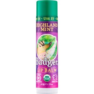 Badger Classic Highland Mint balzám na rty 4,2 g