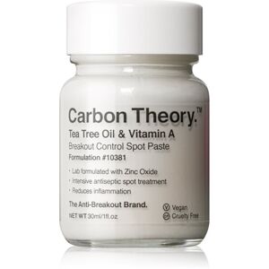 Carbon Theory Tea Tree Oil & Vitamin A lokální péče proti akné 30 ml
