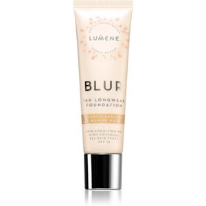 Lumene Blur 16h Longwear dlouhotrvající make-up SPF 15 odstín 3 Fresh Apricot 30 ml