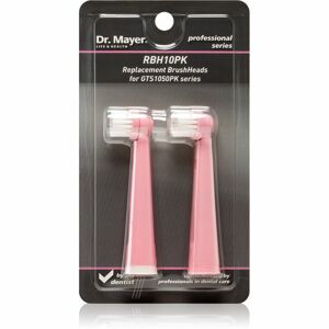 Dr. Mayer RBH10K náhradní hlavice pro zubní kartáček pink for GTS1050PK 2 ks