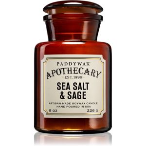 Paddywax Apothecary Sea Salt & Sage vonná svíčka 226 g