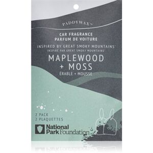 Paddywax Parks Maplewood + Moss vůně do auta 2 ks