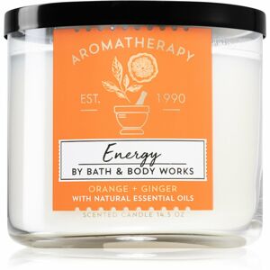 Bath & Body Works Energy Orange Ginger vonná svíčka 411 g