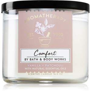 Bath & Body Works Vanilla + Patchouli vonná svíčka 411 g
