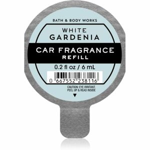 Bath & Body Works White Gardenia vůně do auta náhradní náplň 6 ml