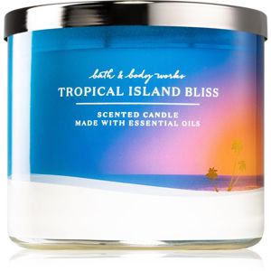 Bath & Body Works Tropical Island Bliss vonná svíčka 411 g