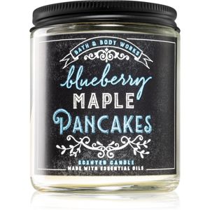 Bath & Body Works Blueberry Maple Pancakes vonná svíčka 198 g