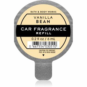 Bath & Body Works Vanilla Bean vůně do auta náhradní náplň 6 ml