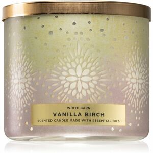 Bath & Body Works Vanilla Birch vonná svíčka 411 g