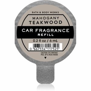Bath & Body Works Mahogany Teakwood vůně do auta náhradní náplň 6 ml