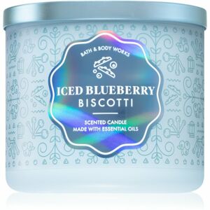 Bath & Body Works Iced Blueberry Biscotti vonná svíčka 411 g