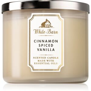 Bath & Body Works Cinnamon Spiced Vanilla vonná svíčka I. 411 g