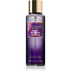 Victoria's Secret Night Glowing Vanilla tělový sprej pro ženy 250 ml