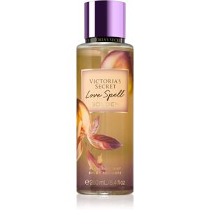 Victoria's Secret Velvet Petals Golden tělový sprej pro ženy 250 ml