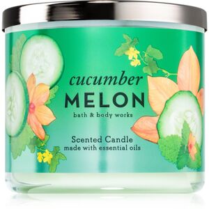 Bath & Body Works Cucumber Melon vonná svíčka 411 g