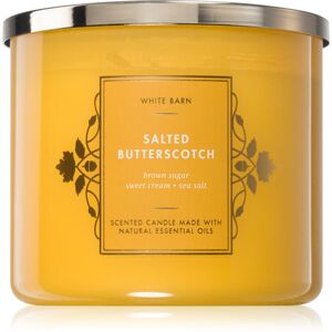 Bath & Body Works Salted Butterscotch vonná svíčka 411 g