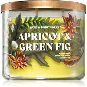 Bath & Body Works Apricot & Green Fig vonná svíčka 411 g