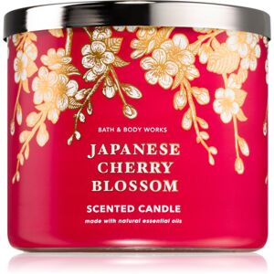 Bath & Body Works Japanese Cherry Blossom vonná svíčka III. 411 g