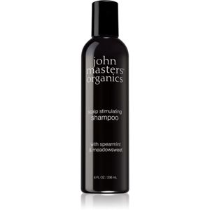 John Masters Organics Spearmint & Meadowsweet Scalp Stimulating Shampoo stimulující šampon pro mastnou pokožku hlavy 236 ml