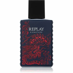 Replay Signature Red Dragon For Man toaletní voda pro muže 30 ml
