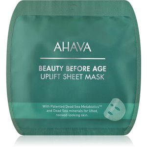 AHAVA Beauty Before Age vyhlazující plátýnková maska s liftingovým efektem 1 ks