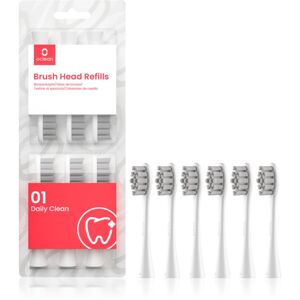 OClean Brush Head Standard Clean náhradní hlavice pro zubní kartáček P2S6 W06 White 6 ks