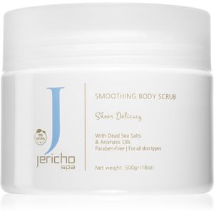 Jericho Body Care SPA povzbuzující solný peeling s mořskými extrakty a esenciálními oleji šeřík 500 g