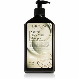 Sea of Spa Bio Spa Natural Black Mud vyživující šampon pro vlasy bez vitality 400 ml