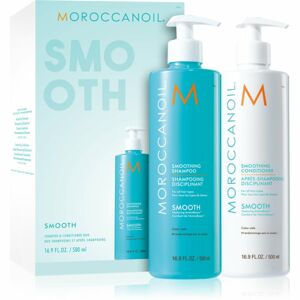 Moroccanoil Smooth sada (pro nepoddajné a krepatějící se vlasy)