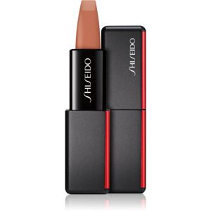 Shiseido ModernMatte Powder Lipstick matná pudrová rtěnka odstín 504 Thigh High (Nude Beige) 4 g
