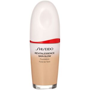 Shiseido Revitalessence Skin Glow Foundation lehký make-up s rozjasňujícím účinkem SPF 30 odstín Silk 30 ml