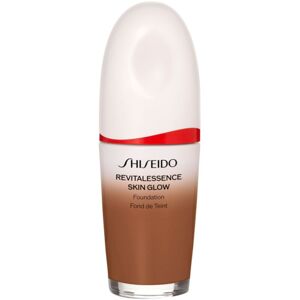 Shiseido Revitalessence Skin Glow Foundation lehký make-up s rozjasňujícím účinkem SPF 30 odstín Copper 30 ml