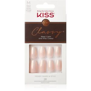 KISS Classy Nails Cozy Meets Cute umělé nehty medium 28 ks