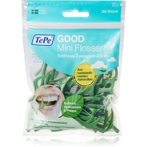 TePe Good Mini Flosser dentální párátka s nití 36 ks