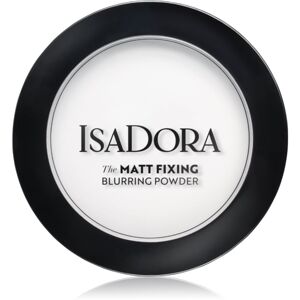 IsaDora Matt Fixing Blurring Powder matující transparentní pudr pro dokonalý vzhled odstín 10 Translucent 9 g
