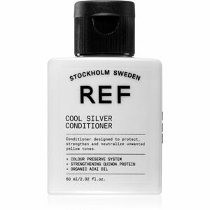 REF Cool Silver Conditioner hydratační kondicionér neutralizující žluté tóny 60 ml