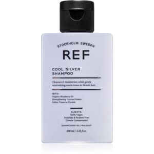 REF Cool Silver Shampoo stříbrný šampon neutralizující žluté tóny 100 ml