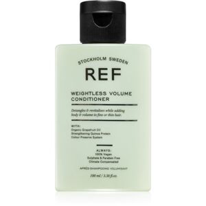 REF Weightless Volume Conditioner kondicionér pro jemné a zplihlé vlasy pro objem od kořínků 100 ml