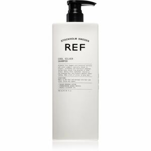 REF Cool Silver Shampoo stříbrný šampon neutralizující žluté tóny 750 ml