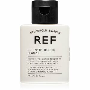 REF Ultimate Repair šampon pro chemicky ošetřované a mechanicky namáhané vlasy 60 ml