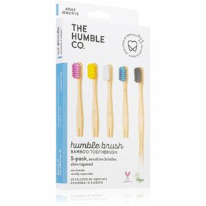 The Humble Co. Brush Adult bambusový zubní kartáček extra soft I. 5 ks