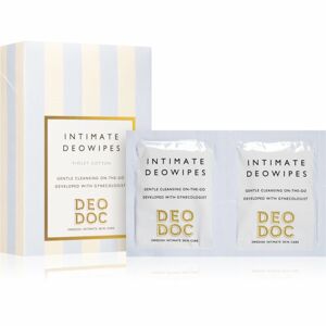 DeoDoc DeoWipes Violet Cotton ubrousky pro intimní hygienu 10 ks
