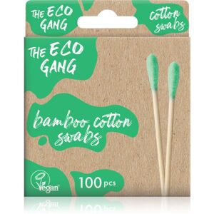 The Eco Gang Bamboo Cotton Swabs vatové tyčinky barva White 100 ks