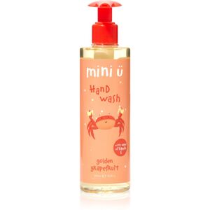 Mini-U Hand Wash přírodní tekuté mýdlo na ruce pro děti Golden Grapefruit 250 ml