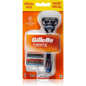 Gillette Fusion5 Start holicí strojek + náhradní břity 3 ks