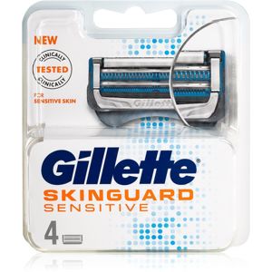 Gillette Skinguard Sensitive náhradní hlavice pro citlivou pleť 4 ks
