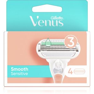 Gillette Venus Sensitive Smooth náhradní hlavice 4 ks 4 ks