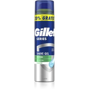Gillette Series Aloe Vera zklidňující gel na holení 240 ml